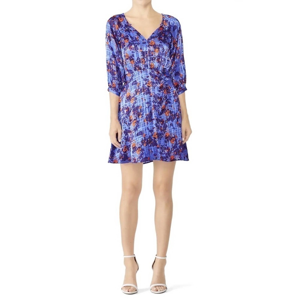 Tanya Taylor Fan Floral Natalia Dress